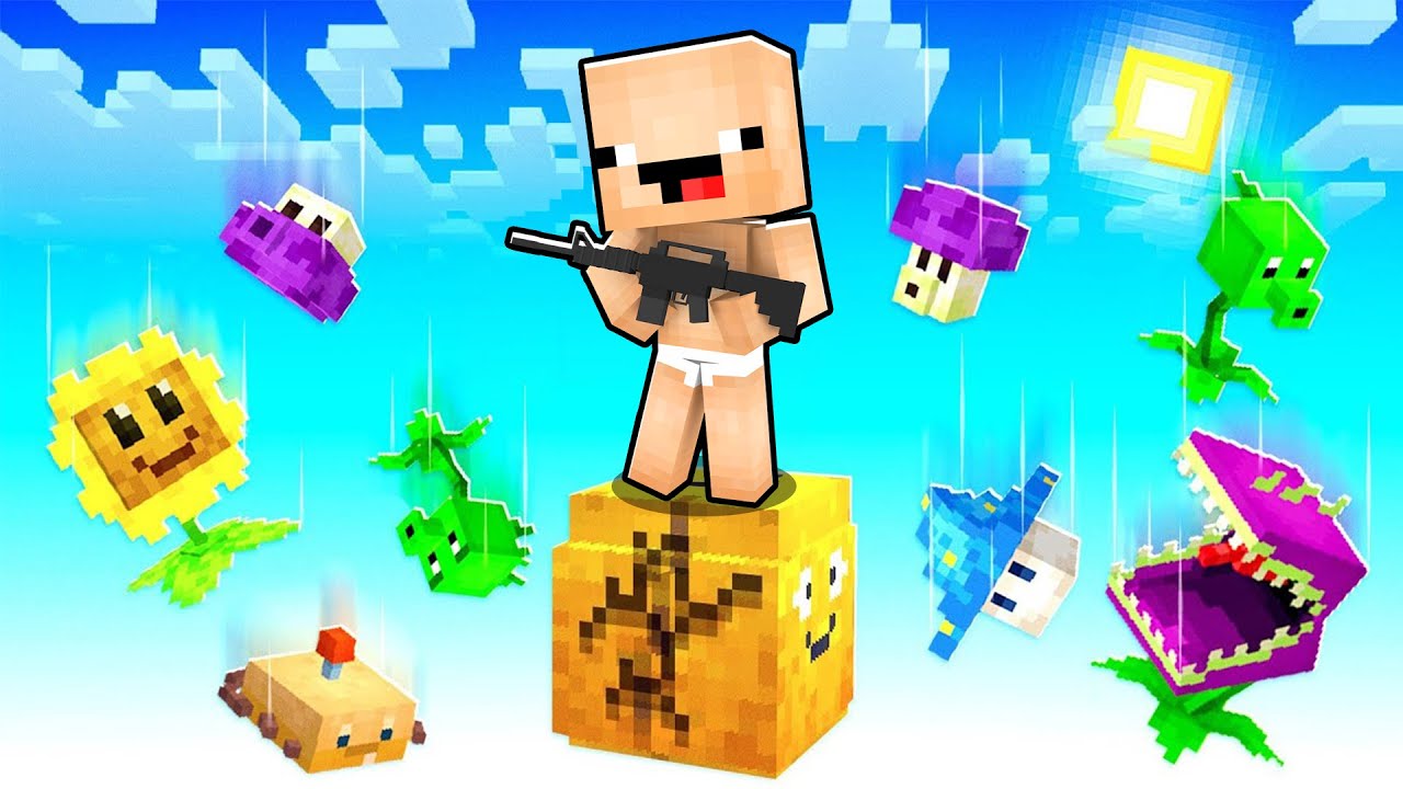 BİTKİLER VS ZOMBİLER SEVİYELERİ - Minecraft