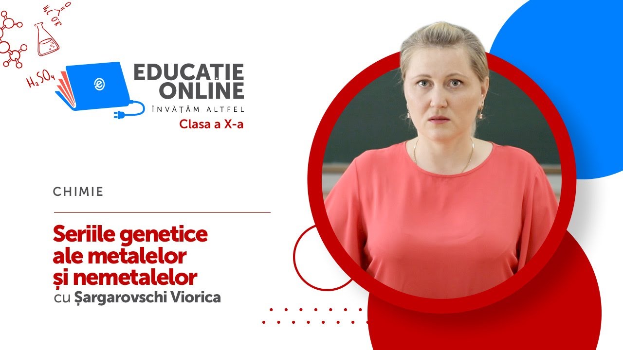 Chimie, Clasa a X-a, Seriile genetice ale metalelor și nemetalelor
