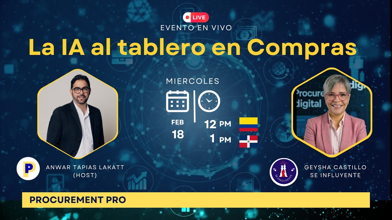 La IA al tablero en Compras: Linkedin Live