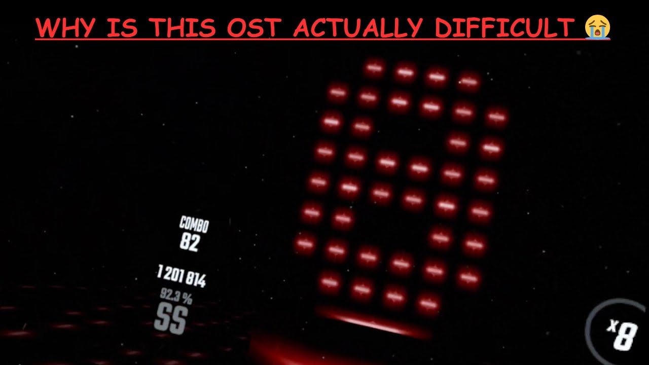 BEAT SABER OST 8 FULL GAMEPLAY VID (all levels on Expert+)