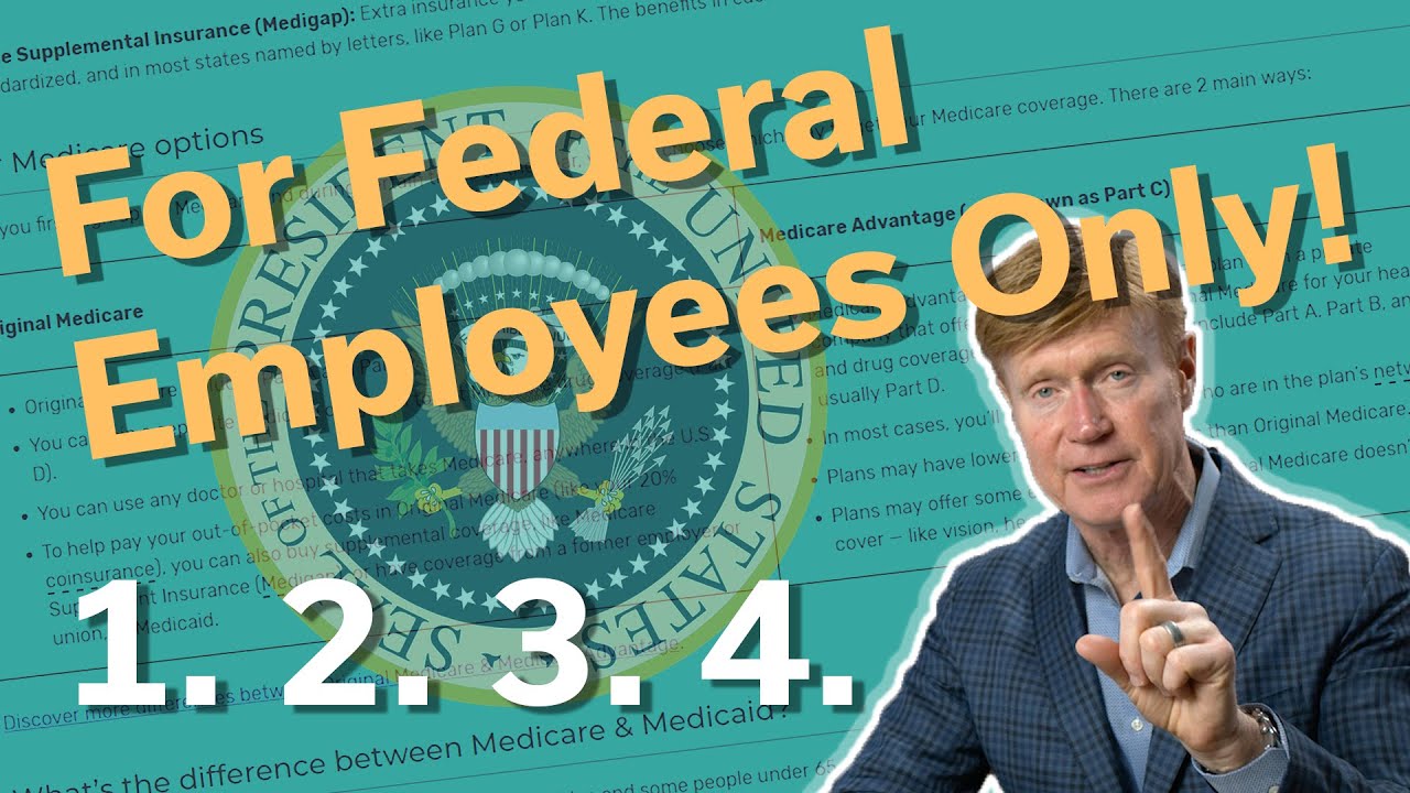 The 4 Medicare Options for Retired Federal Employees | 2022 Update