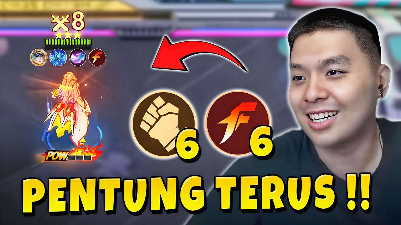 UNLIMITED PENTUNG‼️ GUIN KOF AUTO BIKIN MUSUH STRESS 🤯🔥
