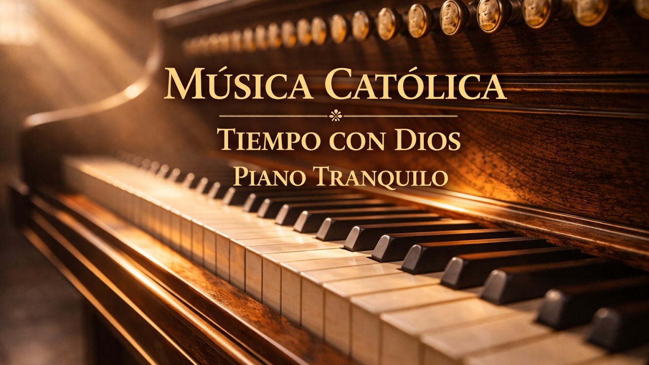 Música Católica con Piano Suave – Tiempo con Dios y Paz Interior