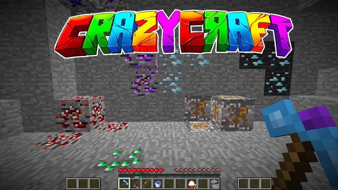 CRAZY CRAFT MADEN YAPTIK !! 😱 Minecraft