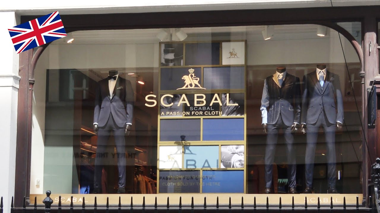 SAVILE ROW, LONDON: SUITS, JAMES BOND, AND THE BEATLES! (4K)