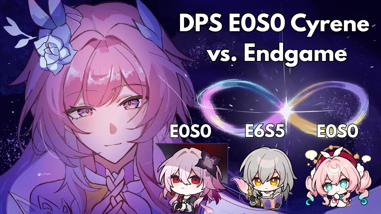 DPS E0S0 Cyrene With E0S0 Team Vs. Endgame | HSR 3.7v1 Beta