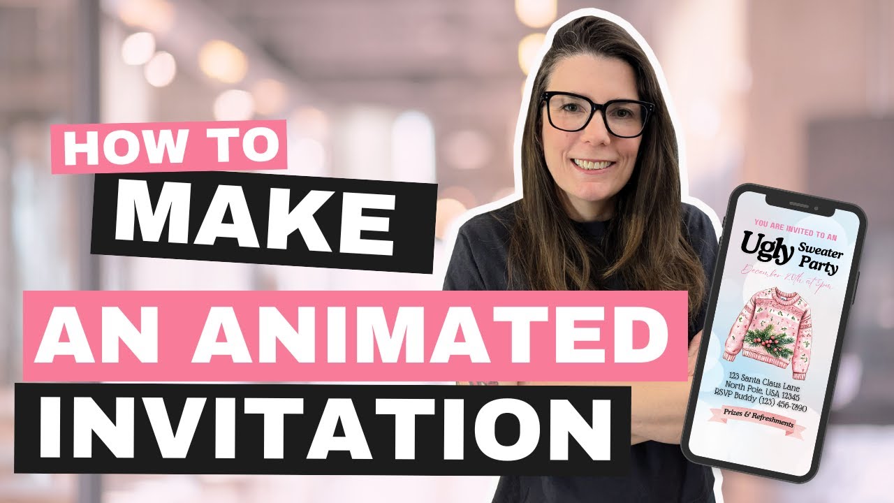 Как создать анимированное приглашение на Canva (пошаговый процесс)
