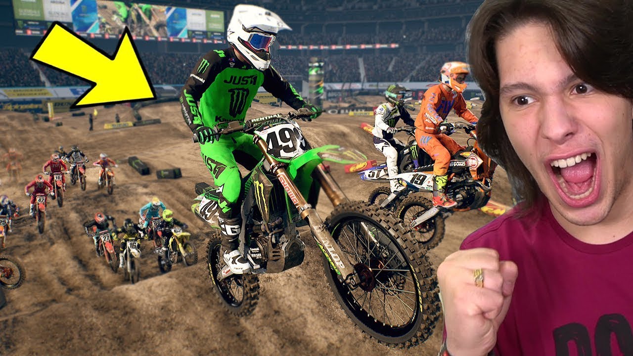AGORA SOU PATROCINADO PELA MONSTER!! (Monster Energy Supercross)