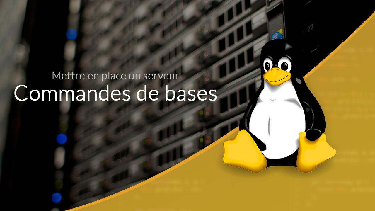 Mettre en place un serveur Web (3/28) : Commandes de bases