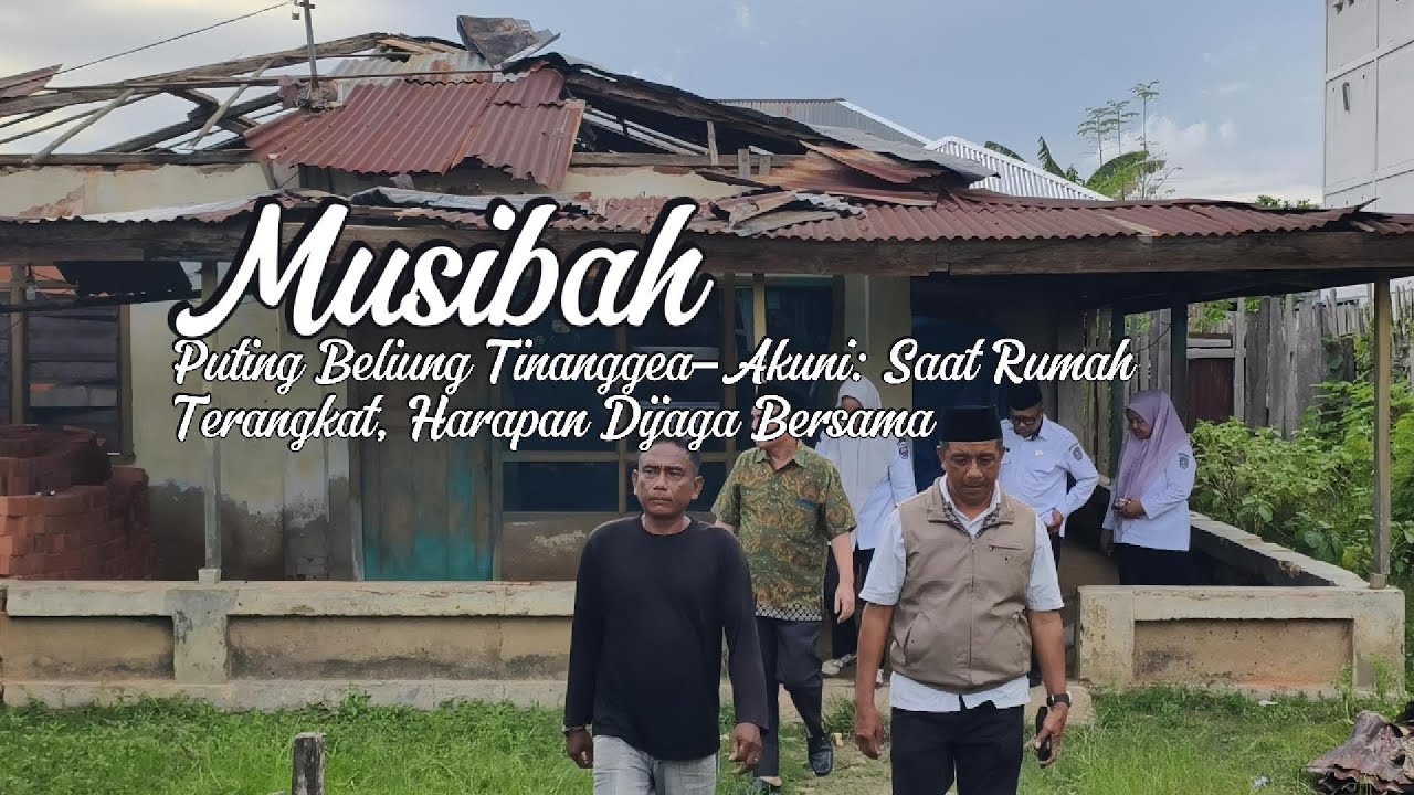 Puting Beliung Mengamuk di Konsel, Warga Kehilangan Rumah dalam Hitungan Menit