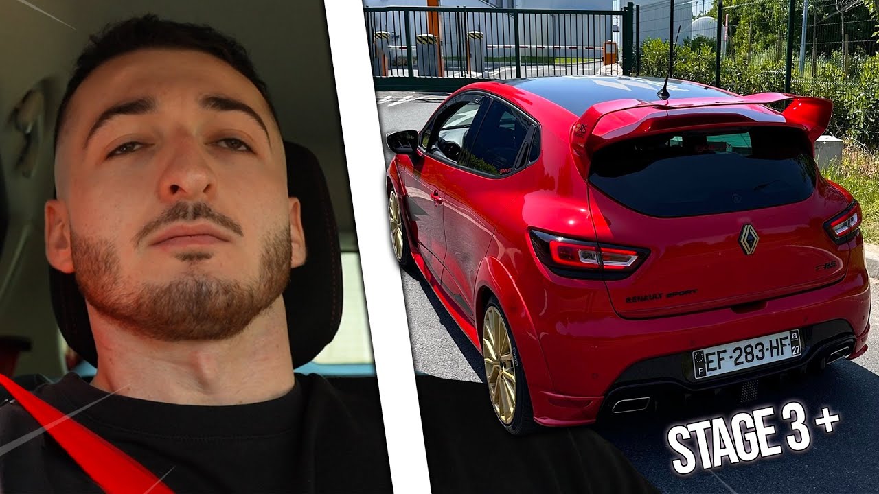 UNE CLIO 4RS STAGE 3+ 😰 !! Elle détruit des RS3 !! 😈🔥