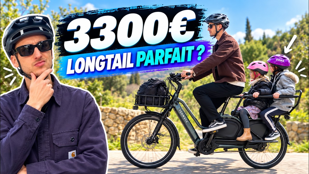 🤨 Un LONGTAIL parfait à 3300€ ? Mon avis sur le TENWAYS Longtail Duo