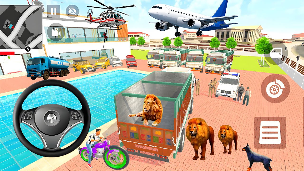🤯 Franklin Lion🦁Ko Laya Ghar 💥 Indian Theft Auto🐯 Simulator 3d 🔥 Indian Bike Driving 3d