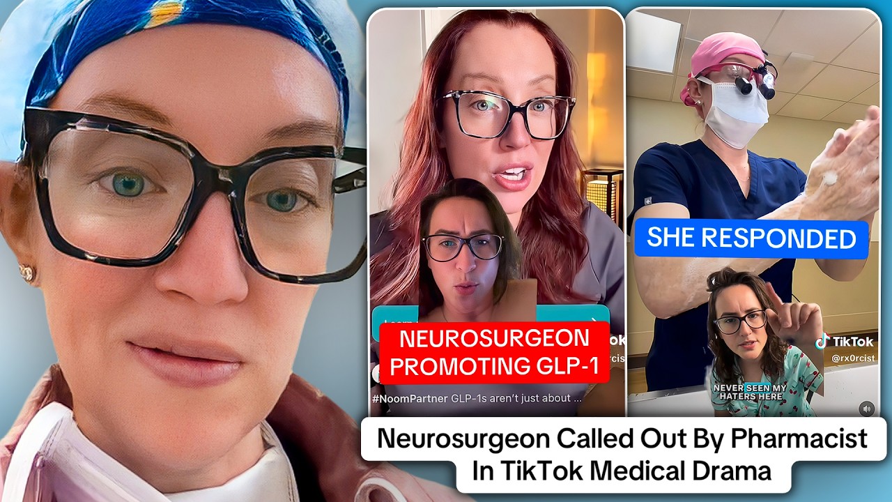Neurosurgeon Influencer Called Out By Pharmacist Influencer In Wild Medical Drama