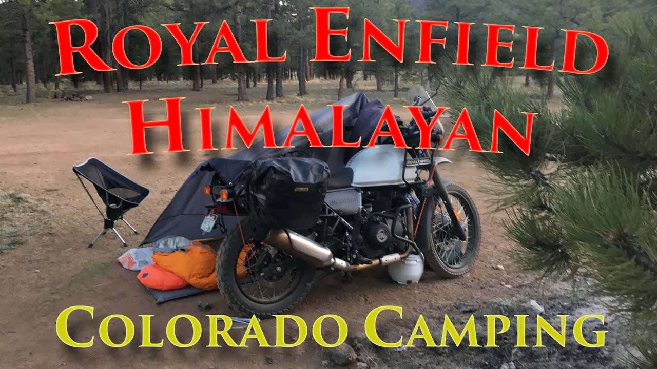 Royal Enfield Himalayan - Camping Trip in Colorado - Two Nights