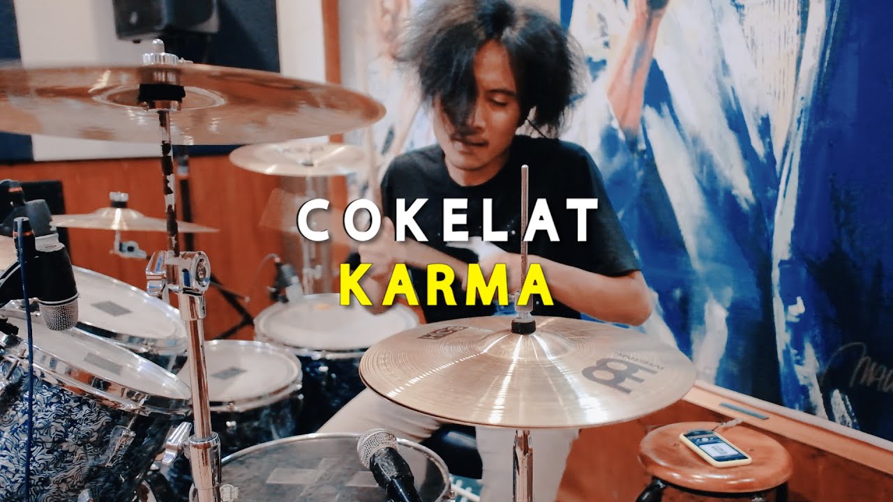 KARMA - COKELAT - Drum Cover by Evander Tedy