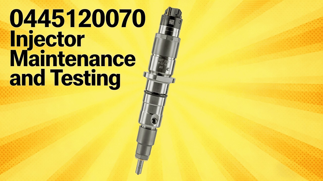 【Full Episode English】0445120070 Injector Maintenance And Testing Tutorial