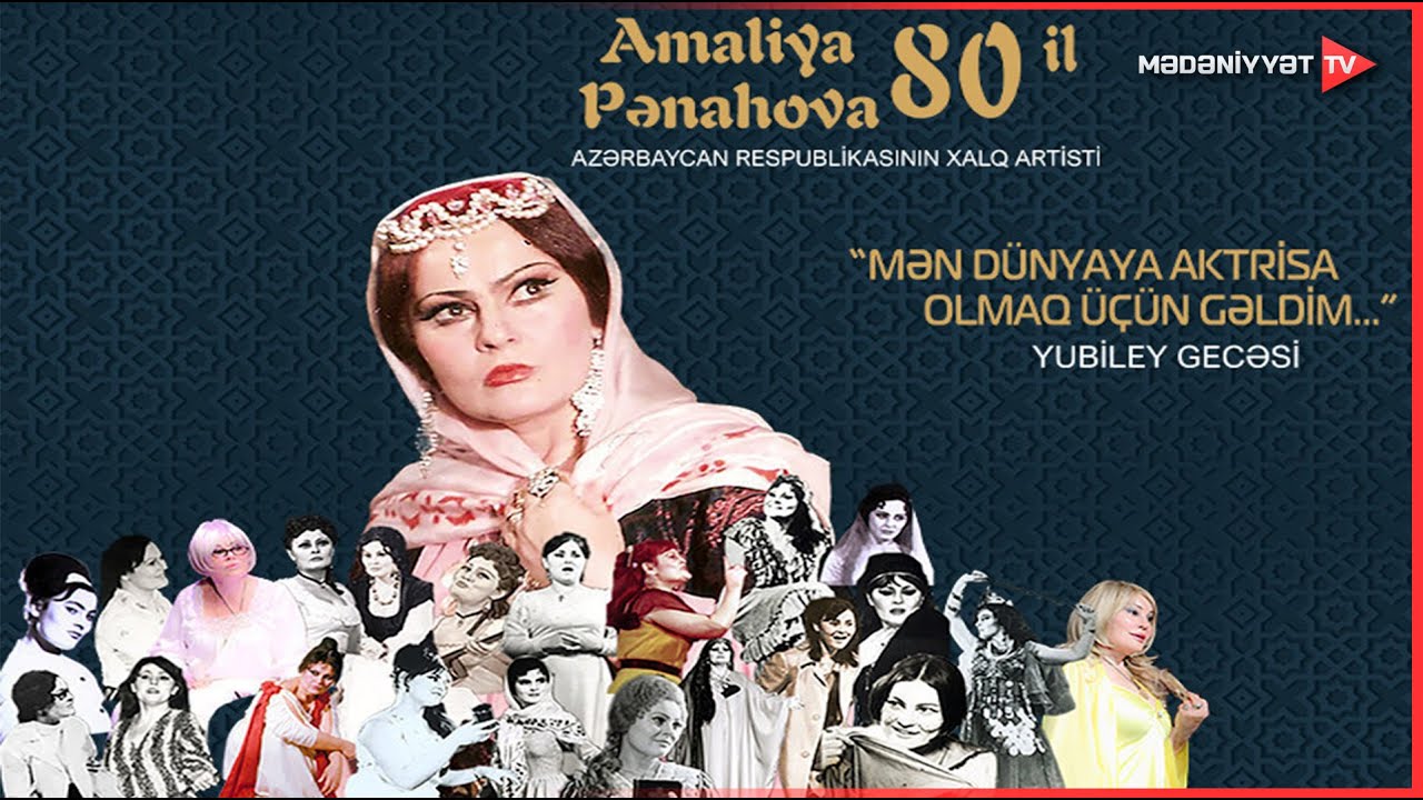 Xalq artistiAmaliya Pənahovanın 80 illiyinə həsr olunmuş yubiley gecəsi | 25.01.2026