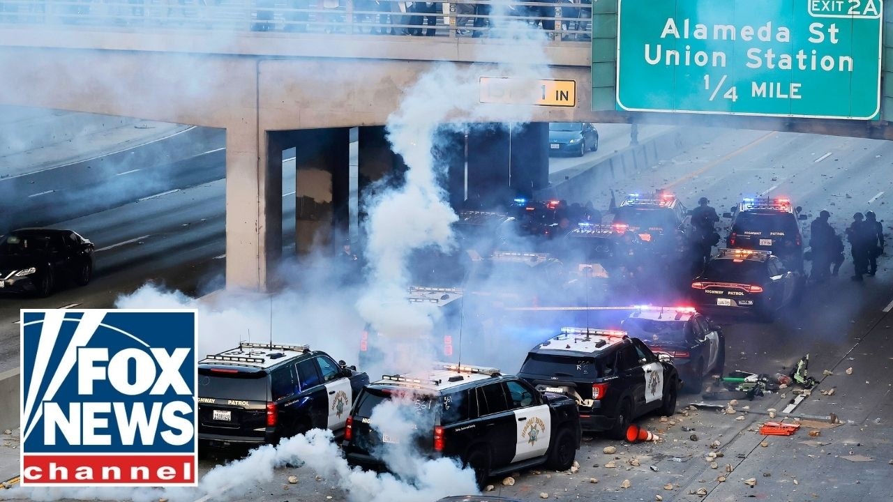 'COORDINATED INSURGENCY': Los Angeles rioters called out amid destruction