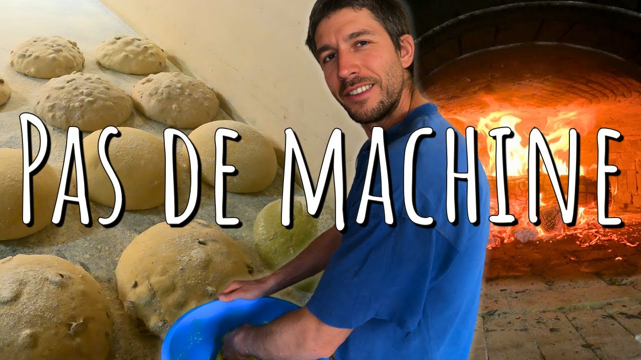 Boulangerie Traditionnelle : Comment Clément Drevet fabrique son pain au levain comme à l'ancienne.