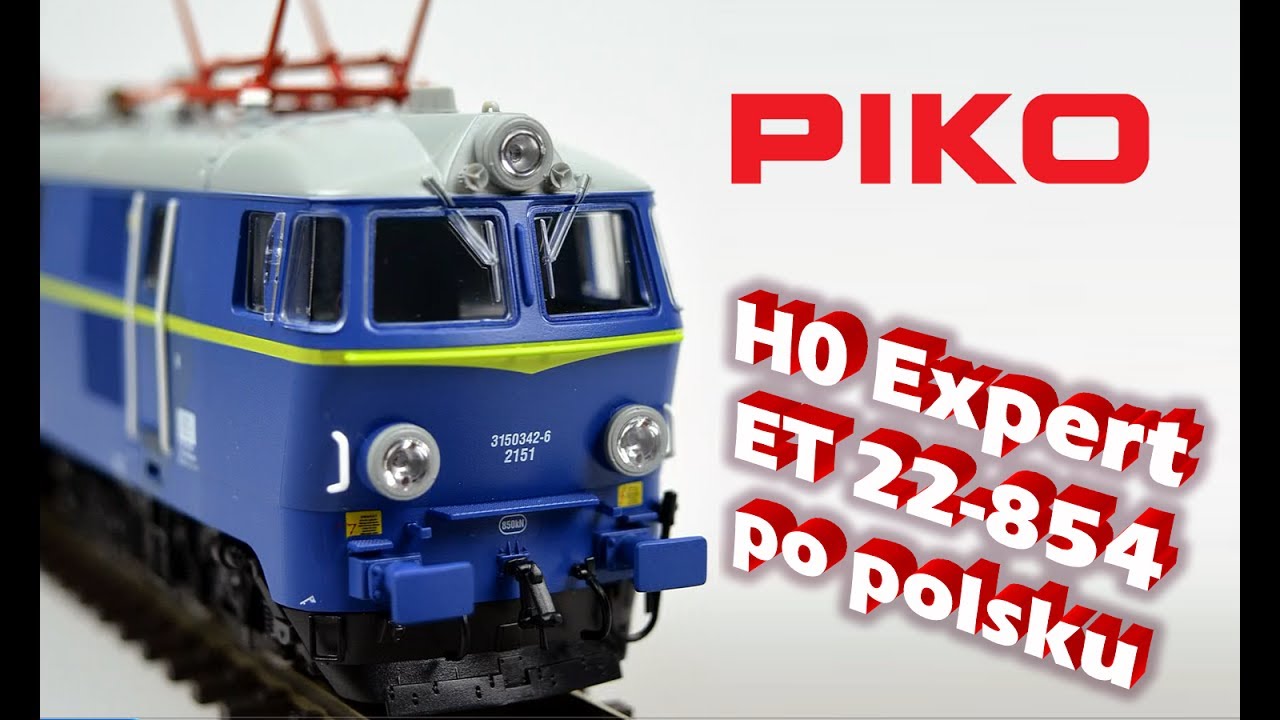 PIKO [V042PL] H0 Expert lokomotywa ET22 - po polsku