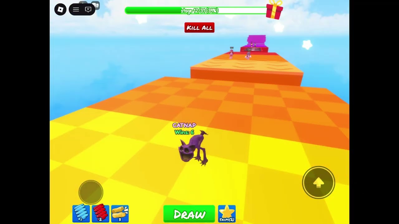 how to complete this HARDEST draw game called draw obby in Roblox | alyan gaming