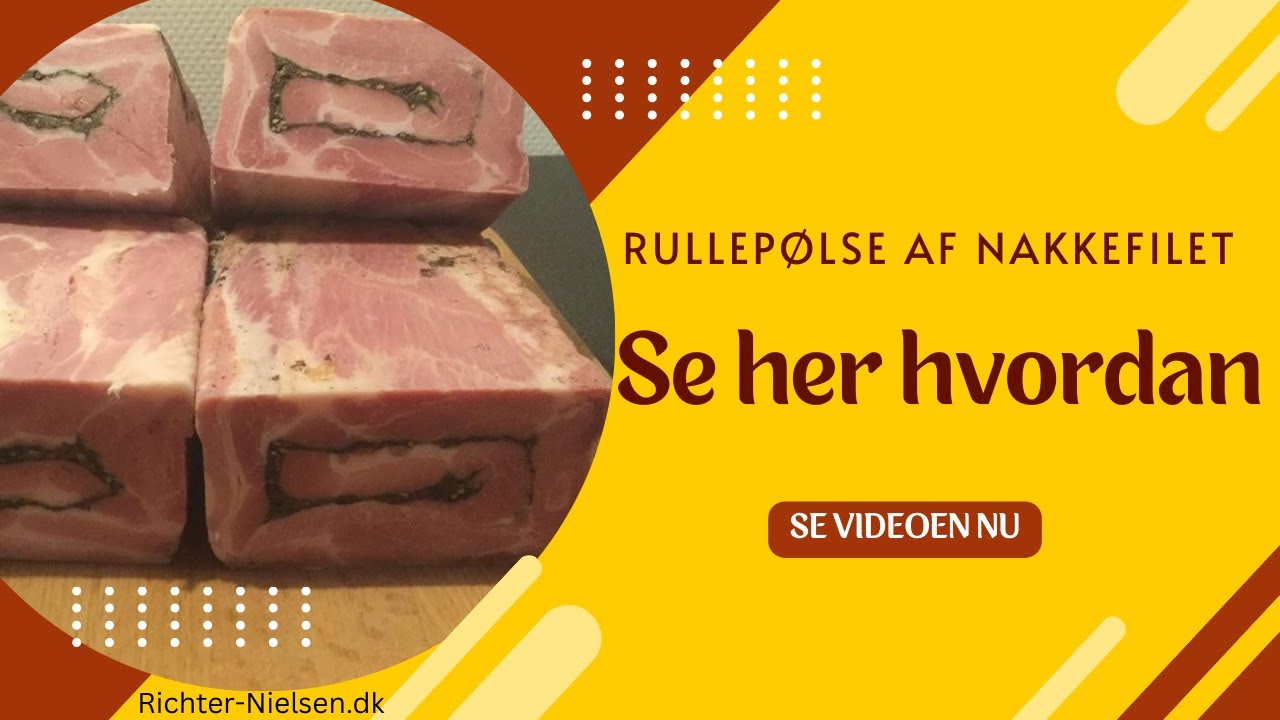 Rullepølse Af Nakkefilet