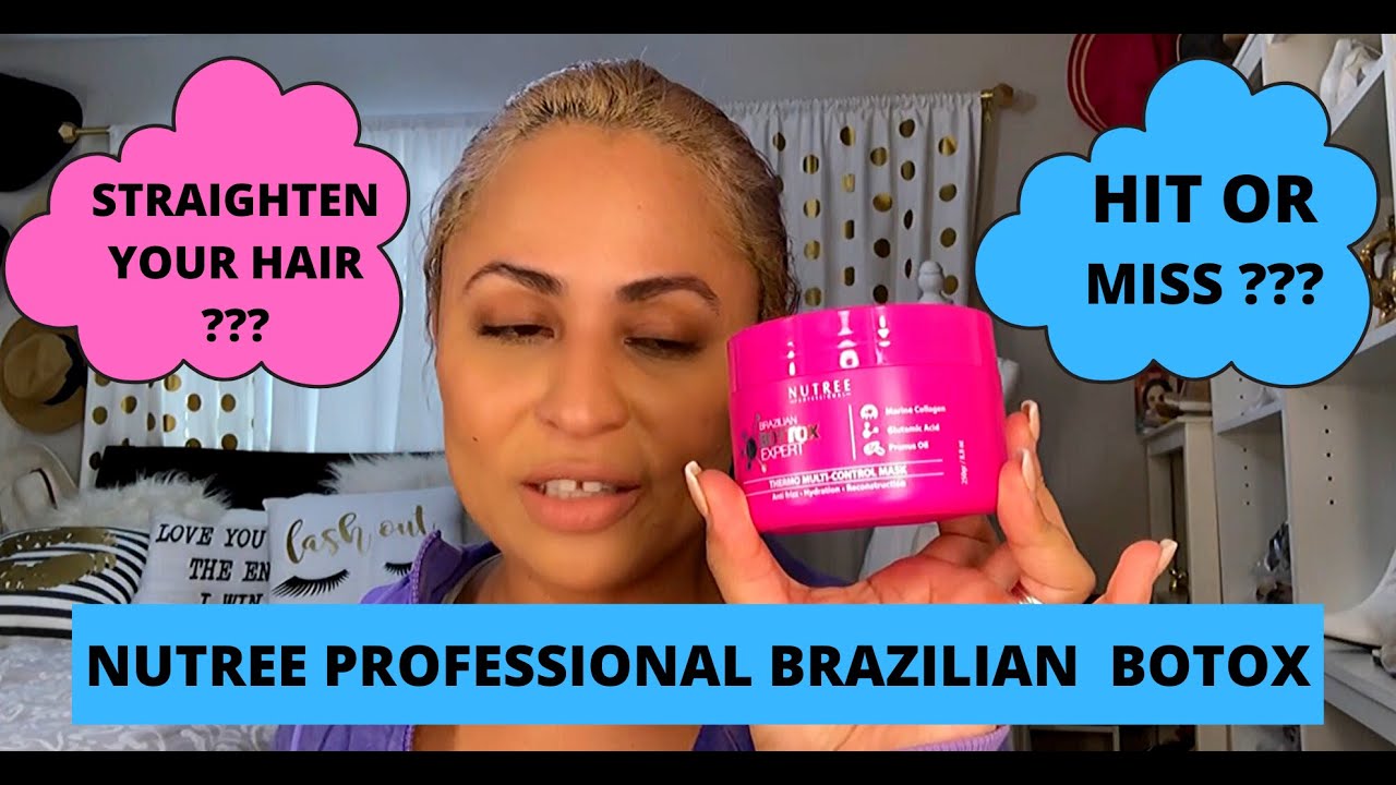 NUTREE BRAZILIAN HAIR BOTOX REVIEW/At home