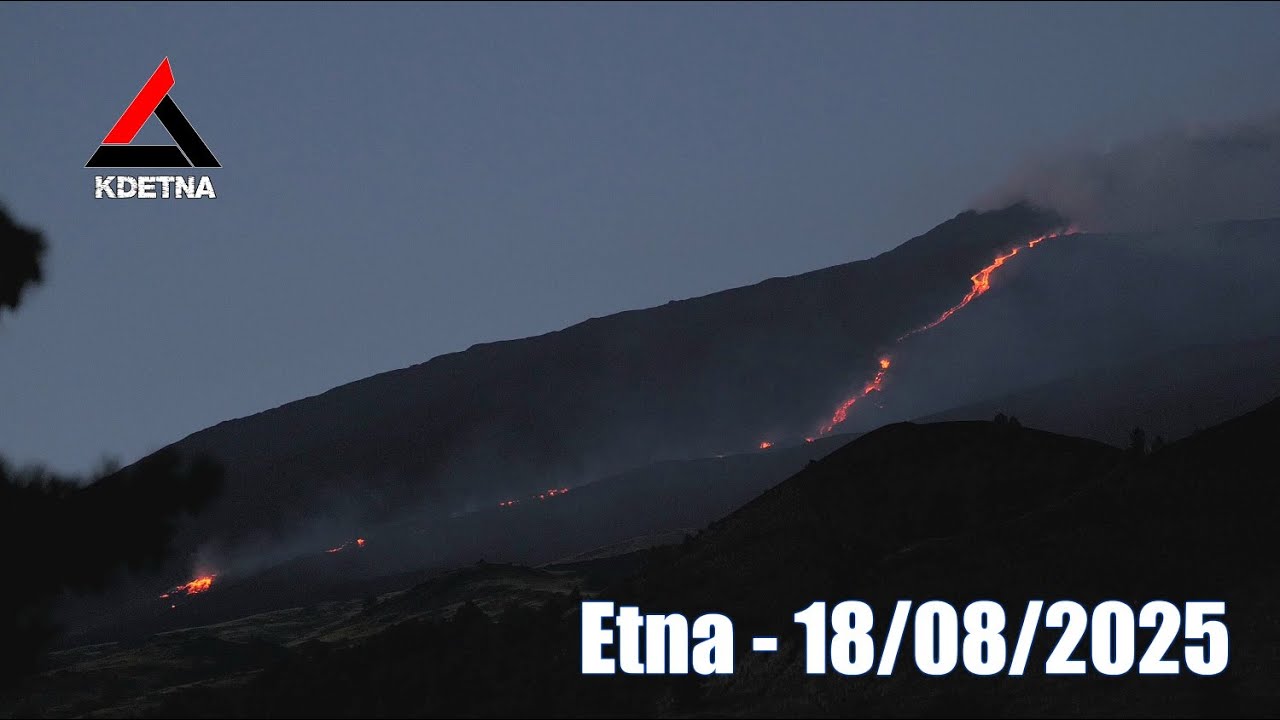 Etna - Attivit&agrave; 18/08/2025 - KdEtna