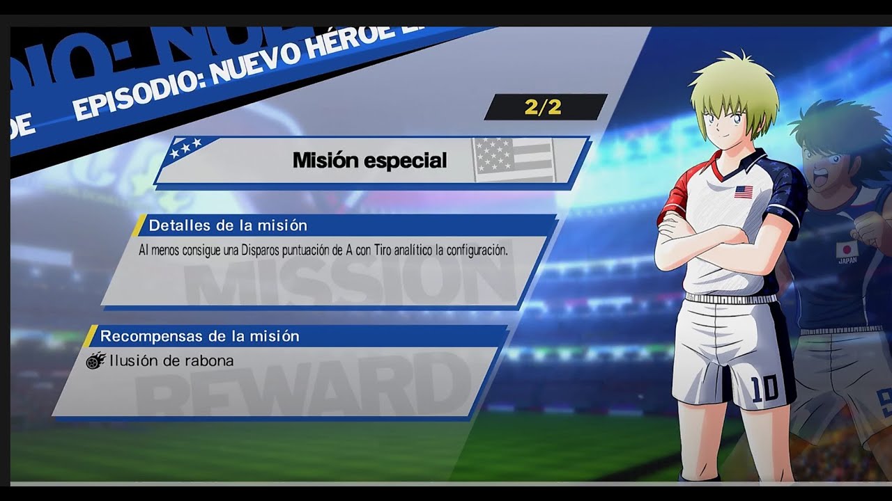 capitan tsubasa rise of new champion   Japon vs EE.UU desafio de historia!