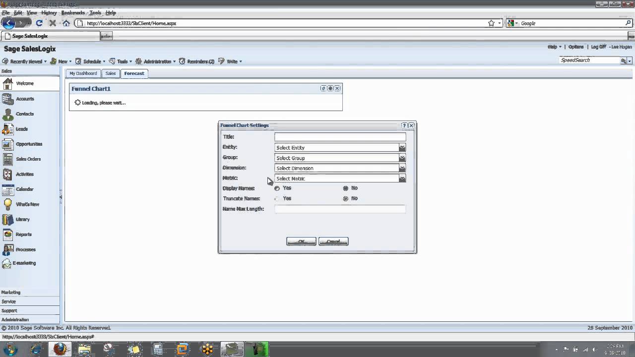 SalesLogix How to Create a Sales Funnel - SalesLogix Demo Series