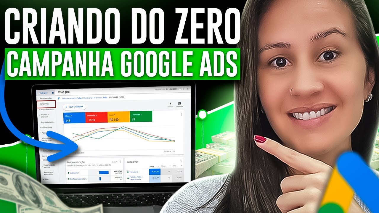 Como Criar Uma Campanha do Zero no Google Ads [AULÃO COMPLETO] – GOOGLE ADS COMO FUNCIONA