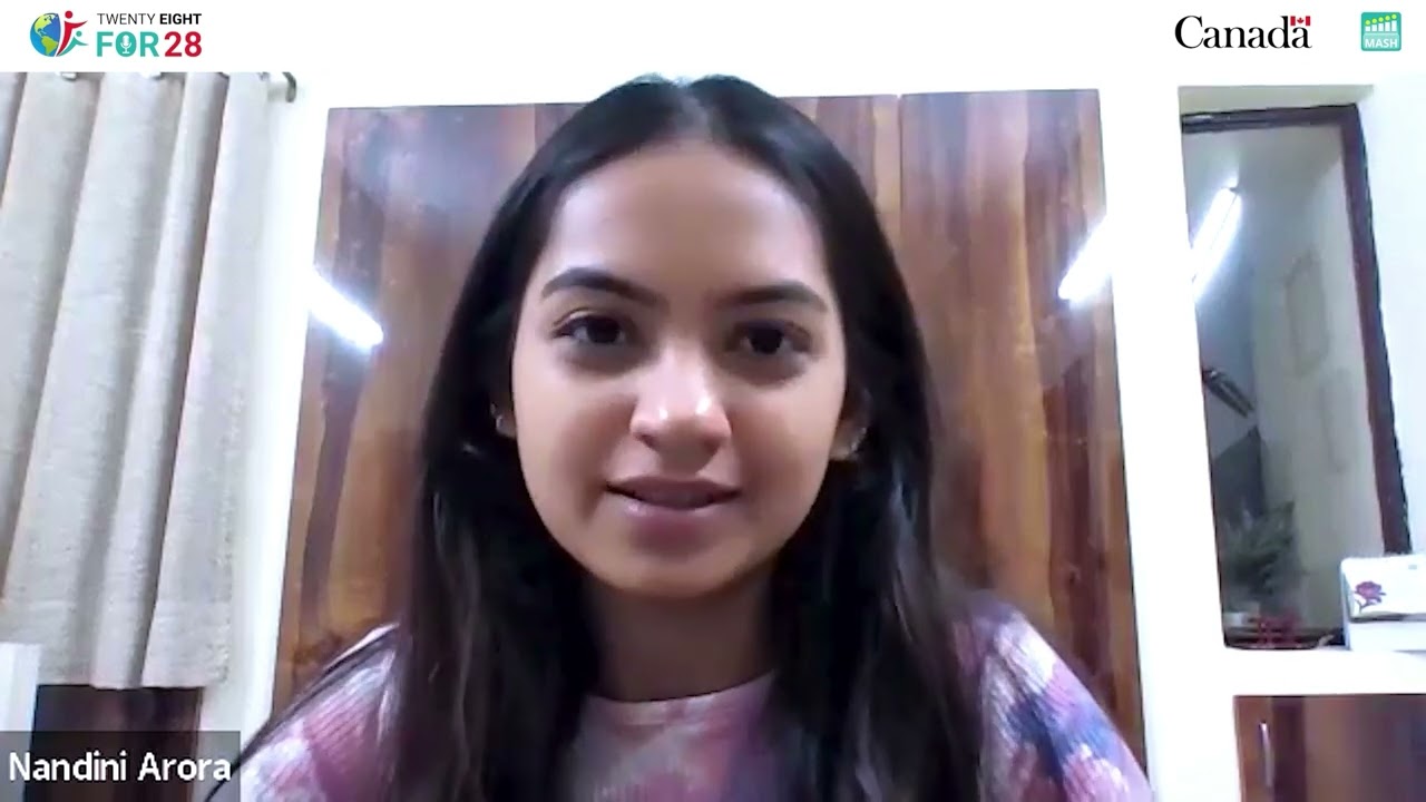 #28for28 Changemaker Anoushka, in conversation with Nandini, MASH