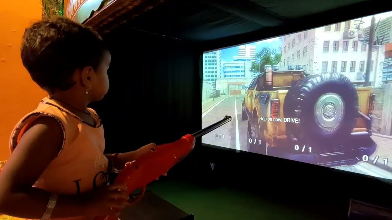 Laser Shooter - Prasads Imax Multiplex || Chitki || Kids Fun