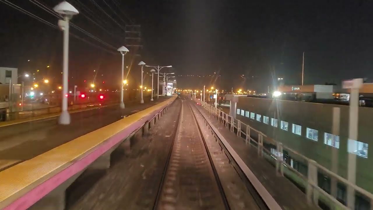 4K/60p: LIRR M3 Front Window Jamaica to Babylon (Express Run)