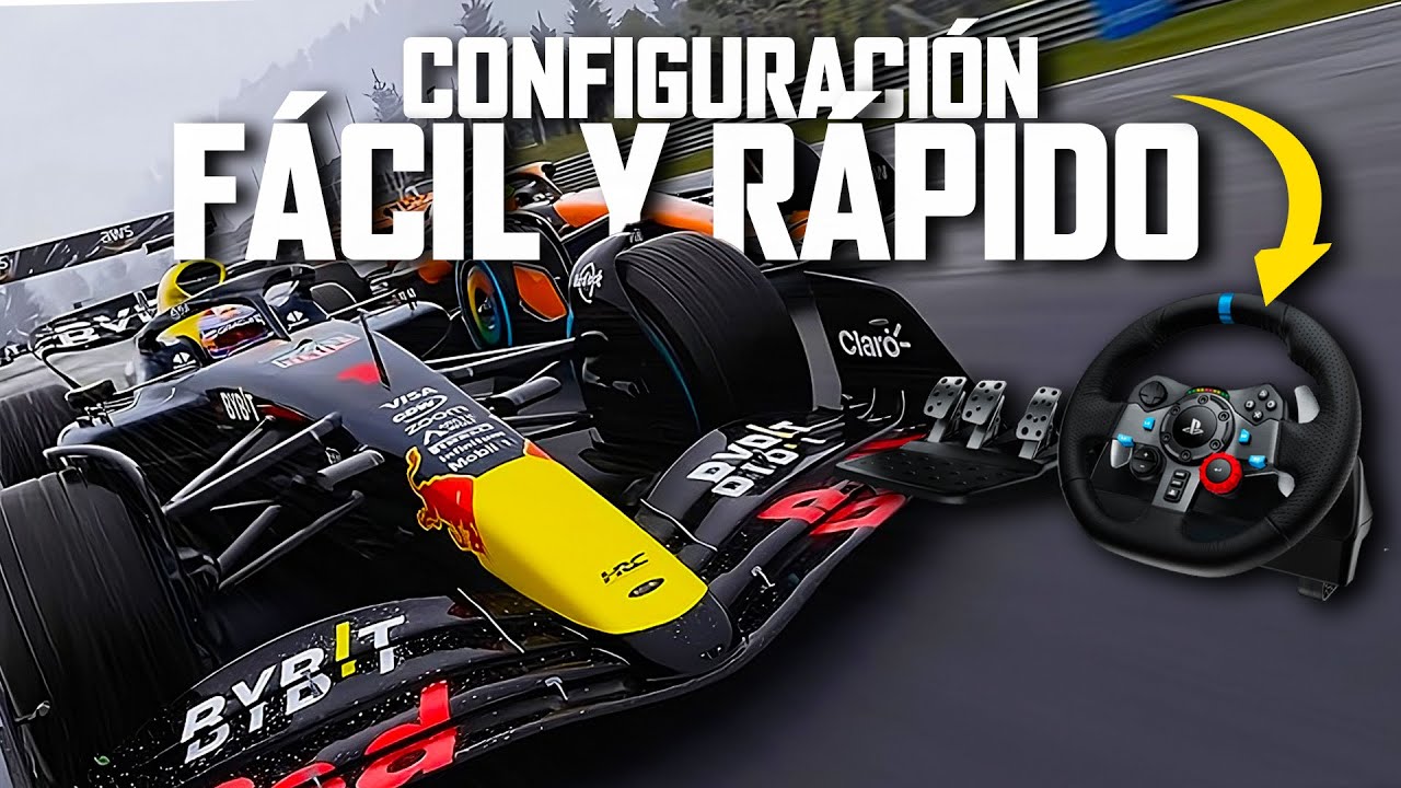 &iquest;C&oacute;mo CONFIGURAR VOLANTE LOGITECH G29 en F1 24 / F1 25?