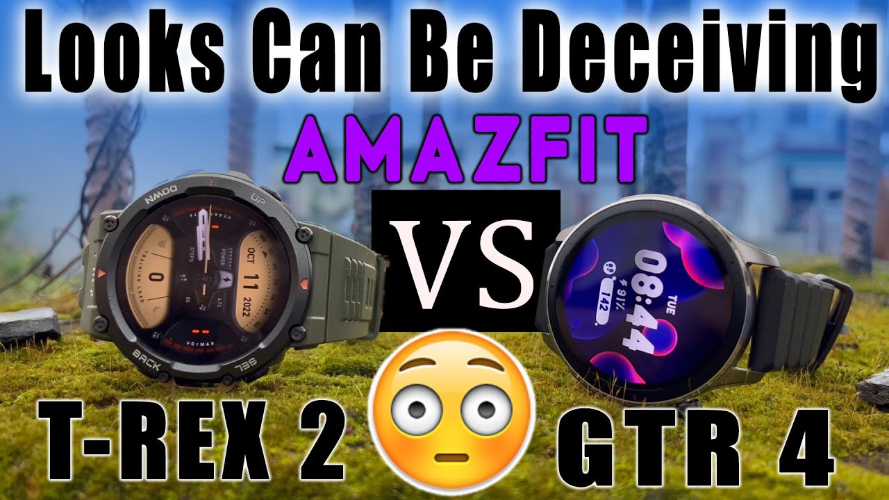 Amazfit GTR 4 Vs Amazfit T Rex 2 Comparison 🤯 | What's The Difference?