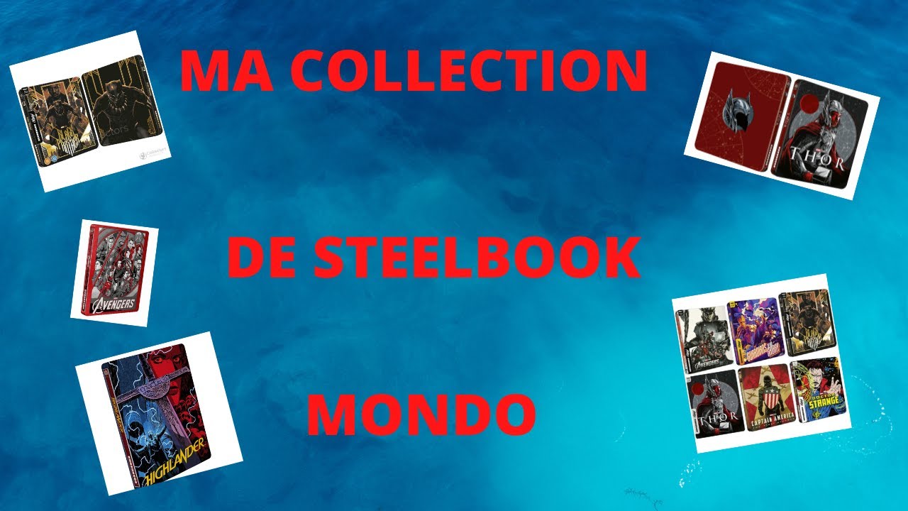 MA COLLECTION DE STEELBOOK MONDO