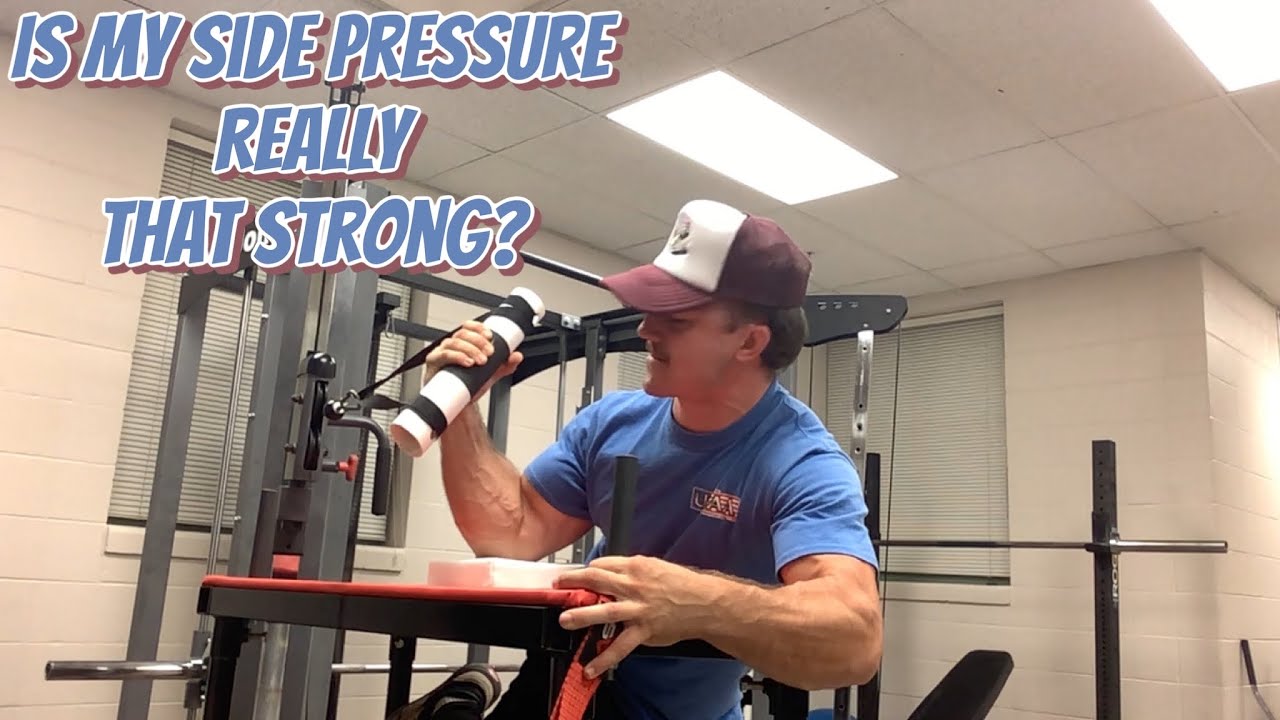 How STRONG is my SIDE PRESSURE? MAX EFFORT with 2&rdquo; WRIST WRENCH