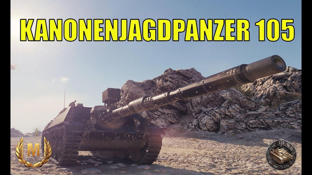 WOT REPLAY - UNE IMPERCEPTIBLE DÉFENSE EN KANONENJAGDPANZER 105 !