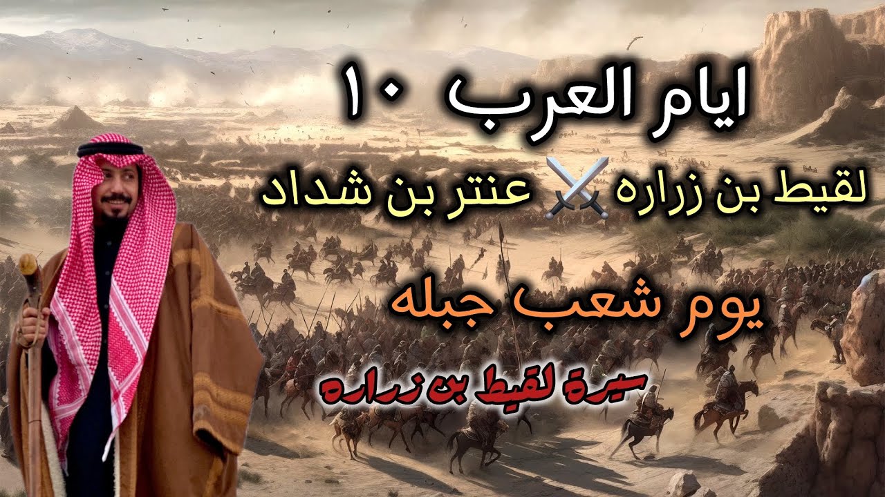 يوم شعب جبله و لقيط بن زراره | ايام العرب