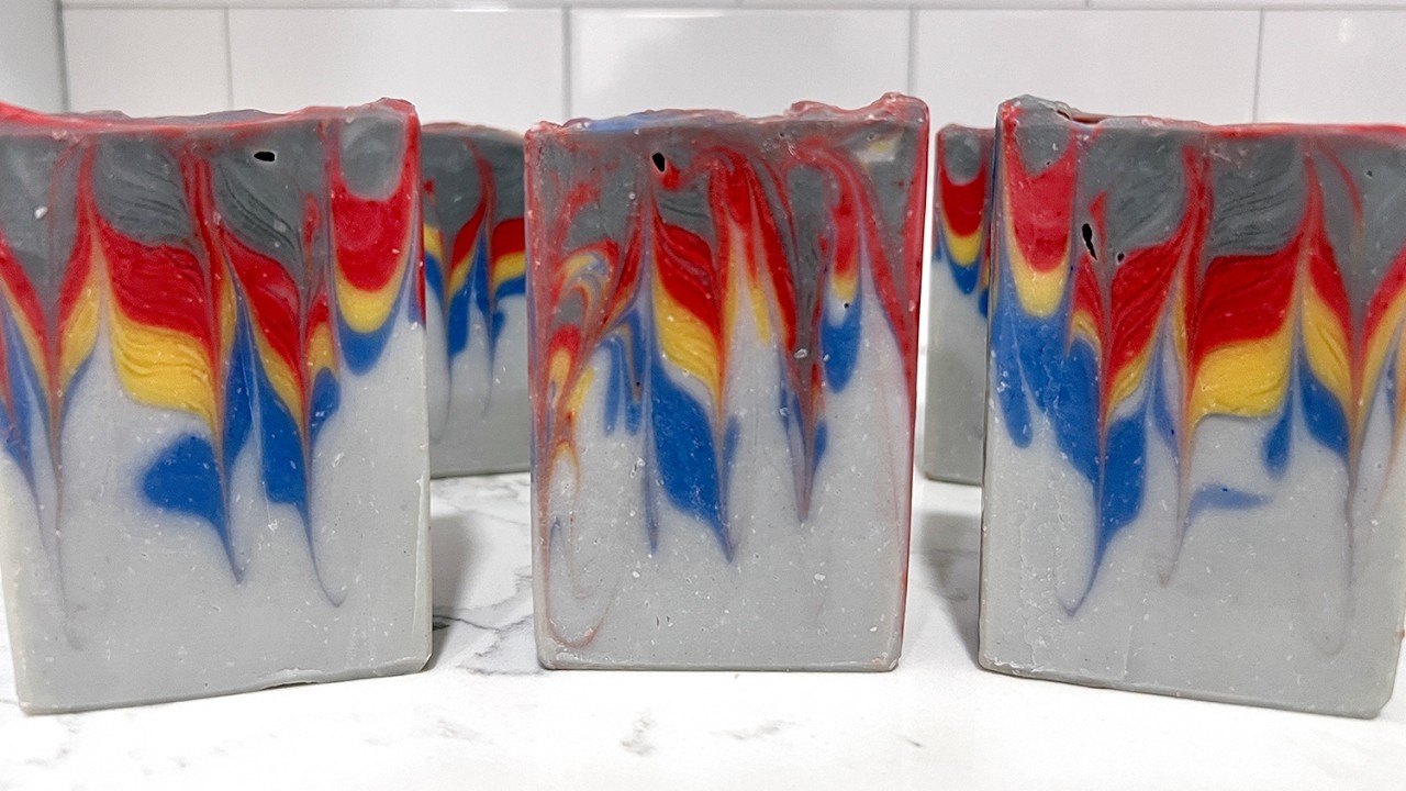 Cold Process Soap Making Inspired by Wesley Crusher | This did NOT go as planned, but did I save it?