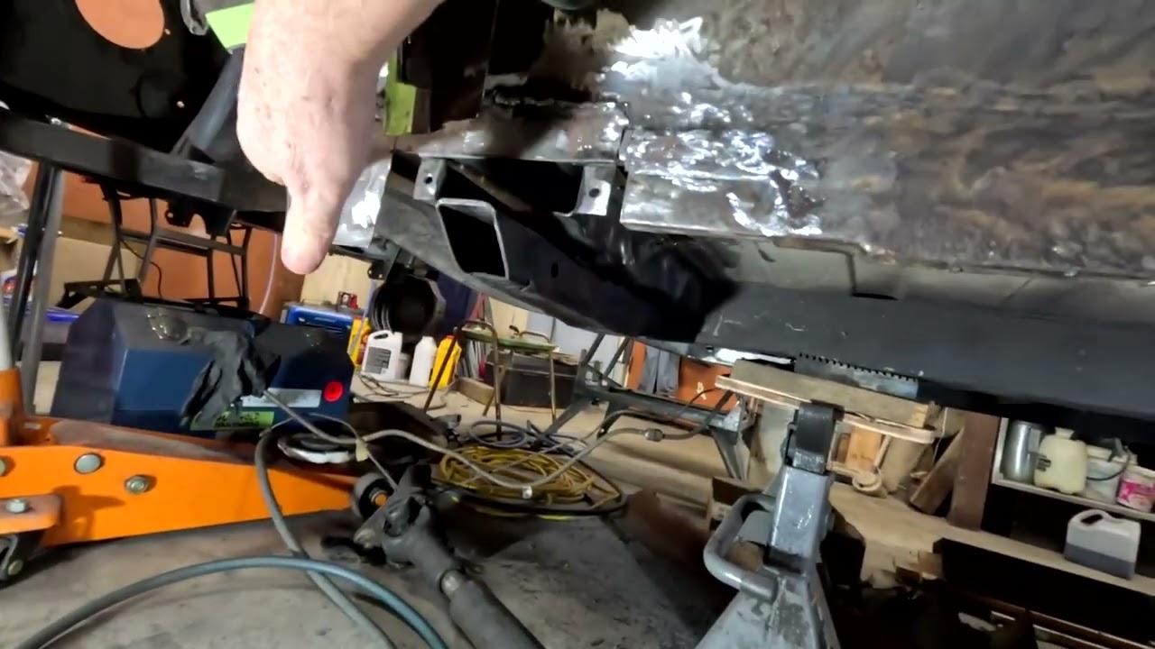 Driver's Side Frame and Jacking Point Repairs