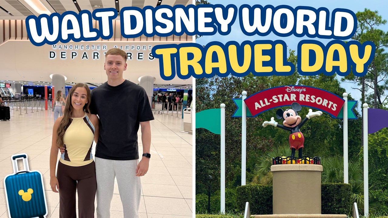 ORLANDO FLORIDA TRAVEL DAY VLOG | Virgin Atlantic MAN-MCO | Disney's All Star Sports & Walmart🇺🇸