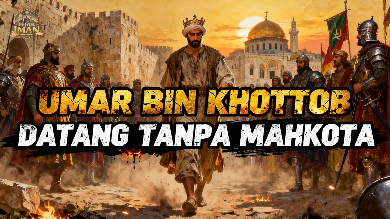 INILAH PENAKLUKAN YERUSALEM YANG MEMBUAT DUNIA KAGUM❗❗ UMAR BIN KHATTAB TANPA KEMEWAHAN❗❗