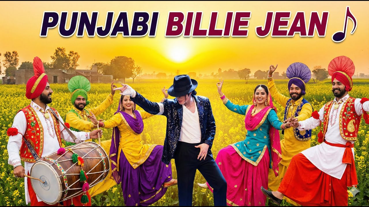 Billie Jean – Bhangra Version | Desi Dance Fusion | Groove, Energy & Punjabi Fire