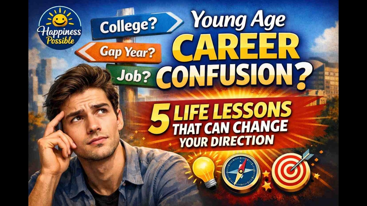 Young Age Career Confusion? 5 Life Lessons That Can Change Your Direction