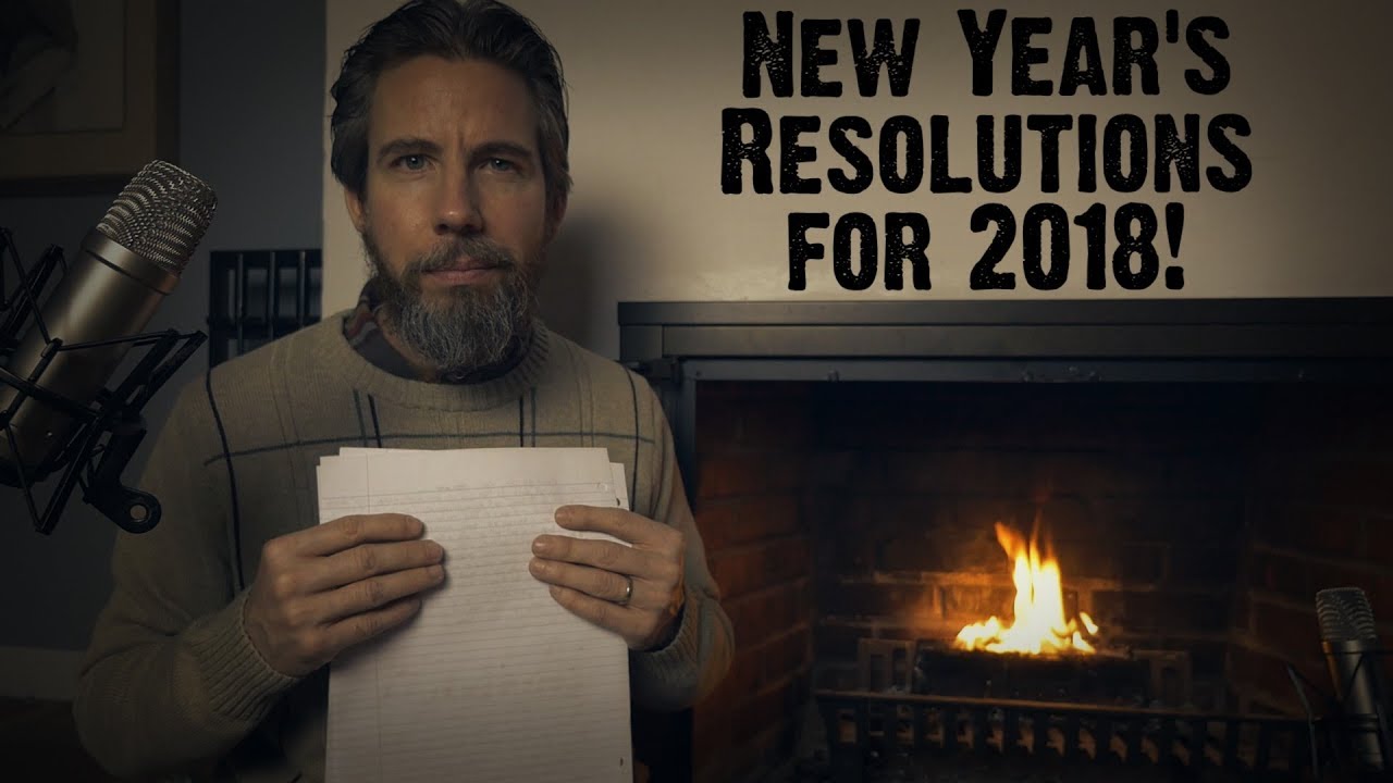 New Year's Resolutions for 2018 (ASMR)