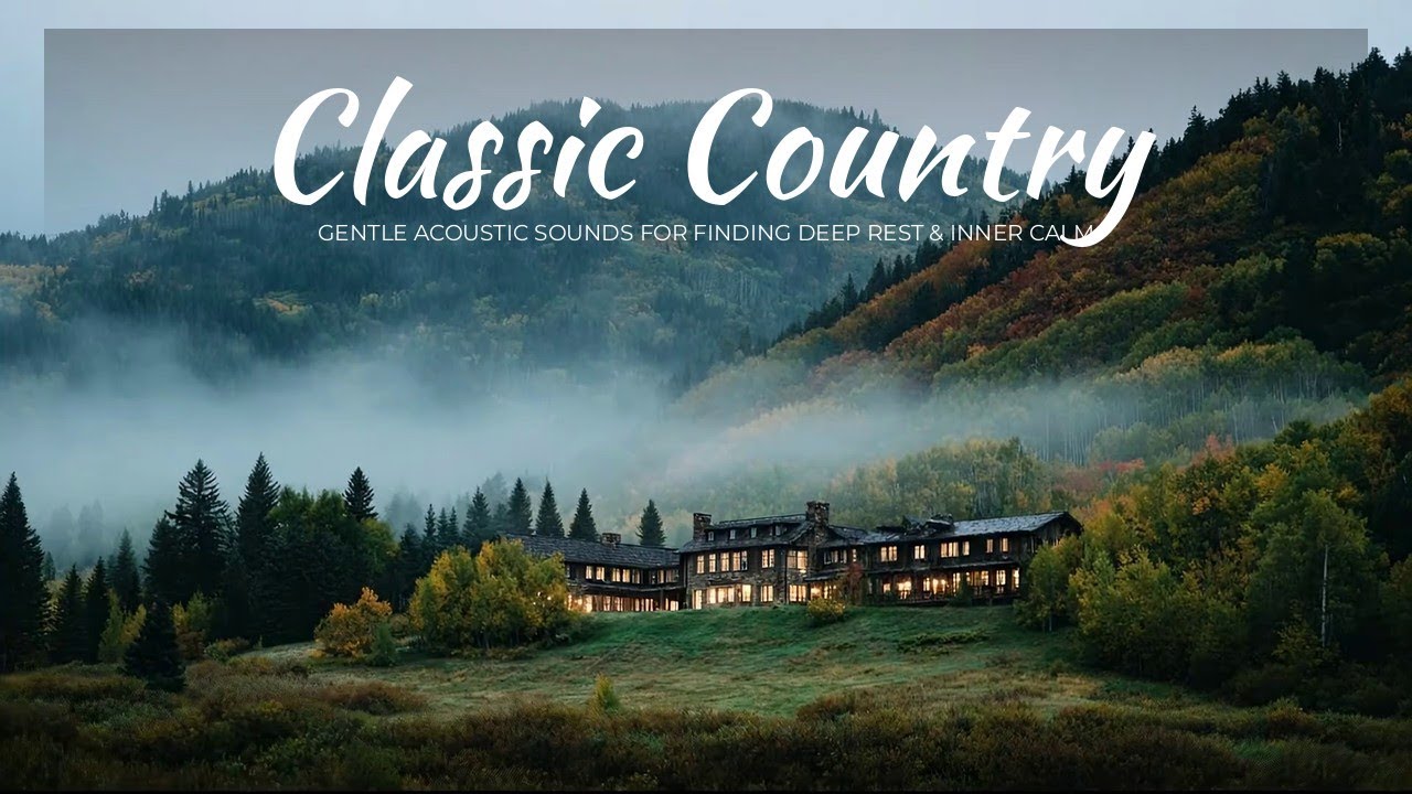 Classic Country | Gentle Acoustic Sounds for Finding Deep Rest & Inner Calm