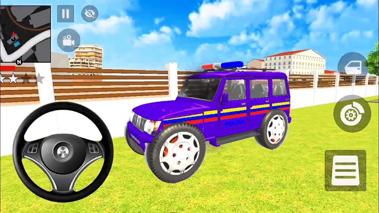 👮Ultimate Modified Police 🚨 Car | Gangster life in indian streets 🚧 | Grand Theft Auto Simulator 💥